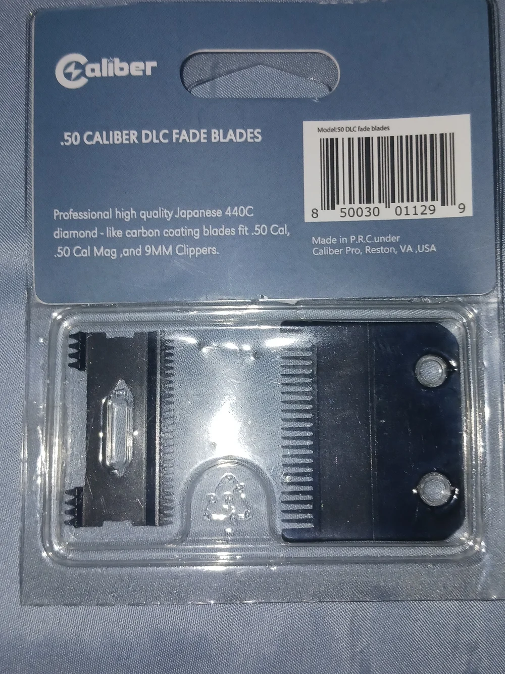 Caliber .50 DLC Fade Clipper Blade